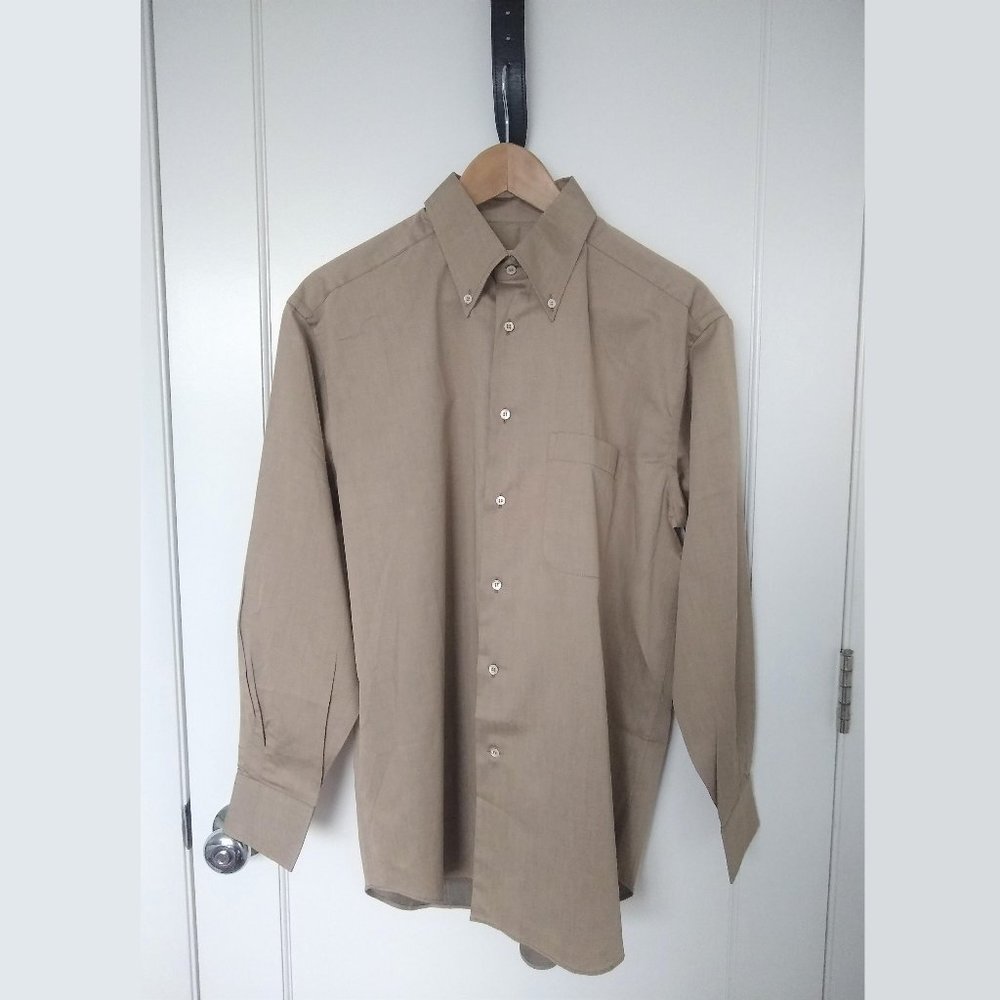 Armani Taupe Dress Shirt (15.5 Neck)